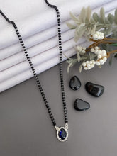 Premium Quality Daily Wear Mangalsutra With Oval Shape Pendant